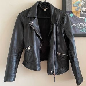 Zara Real Leather Jacket